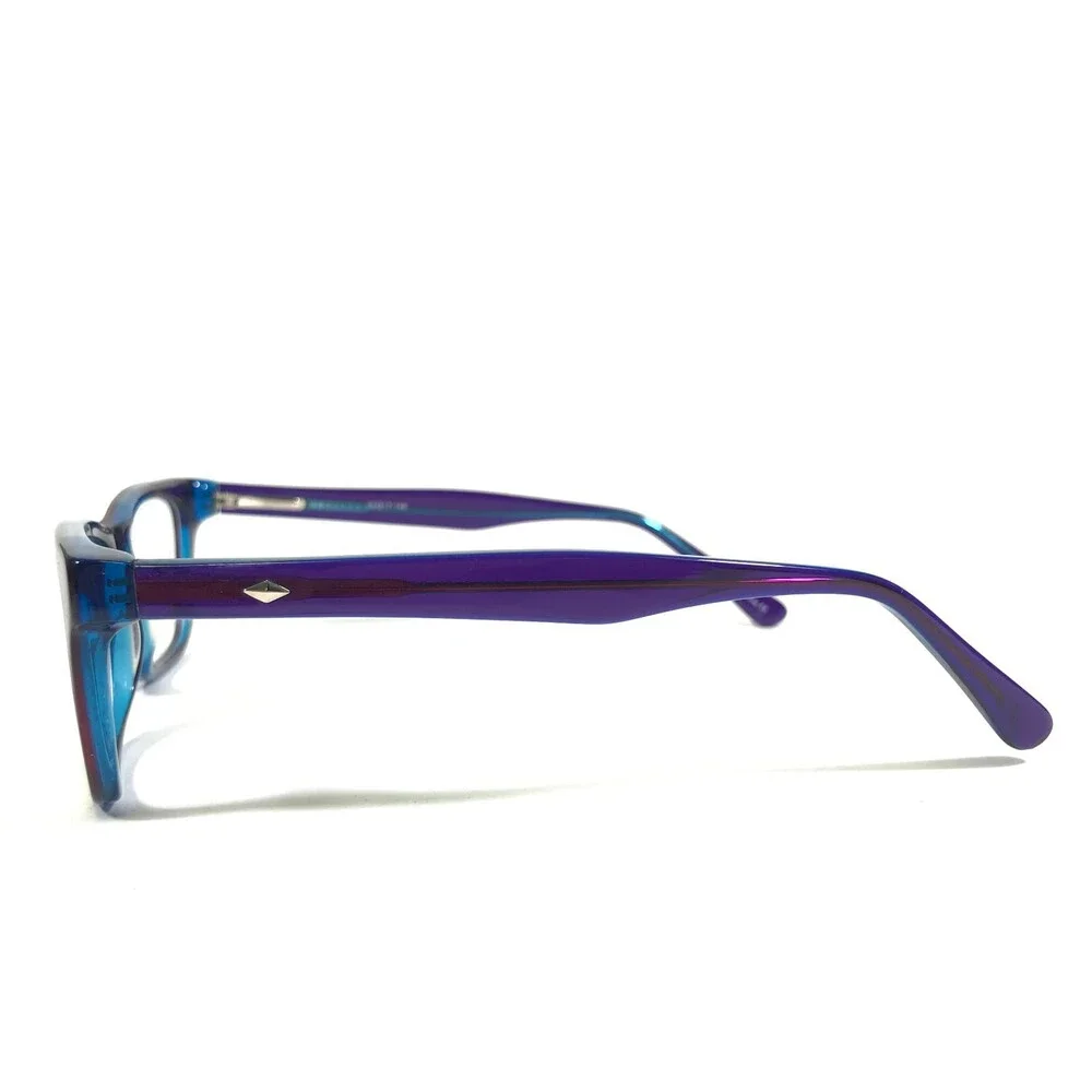 Elan 3002 PURPLE BLUE Eyeglasses Frames Square Full Rim 50-17-140